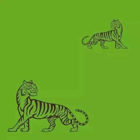 四只老虎是什么成语_这是什么成语看图