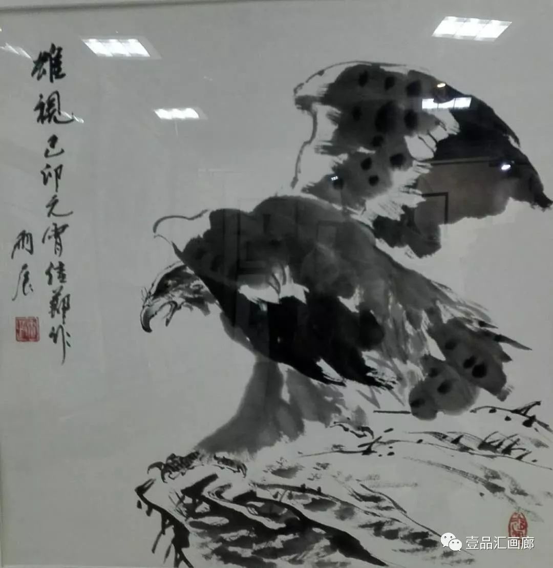 甘雨辰作品,四平尺四尺三裁,李可染弟子著名工笔画家郭富顺作品,值得