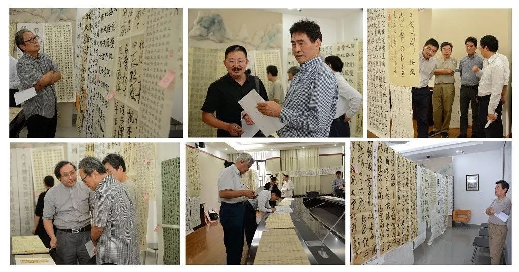 哲学系张小勇老师,郭潇同学书法作品入选"建校66周年