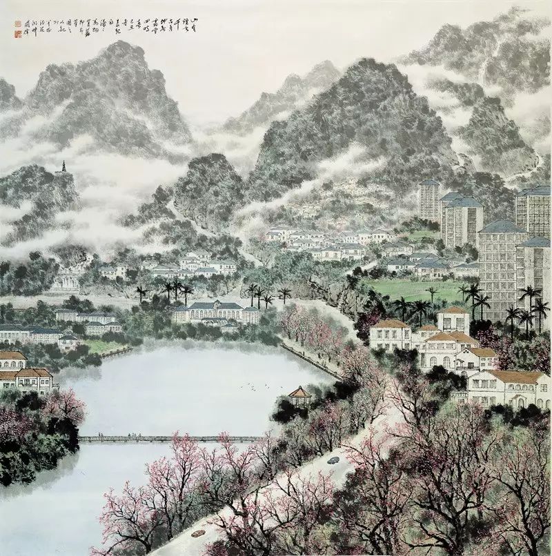 情满山川——岭南山水画十人作品展之关伟