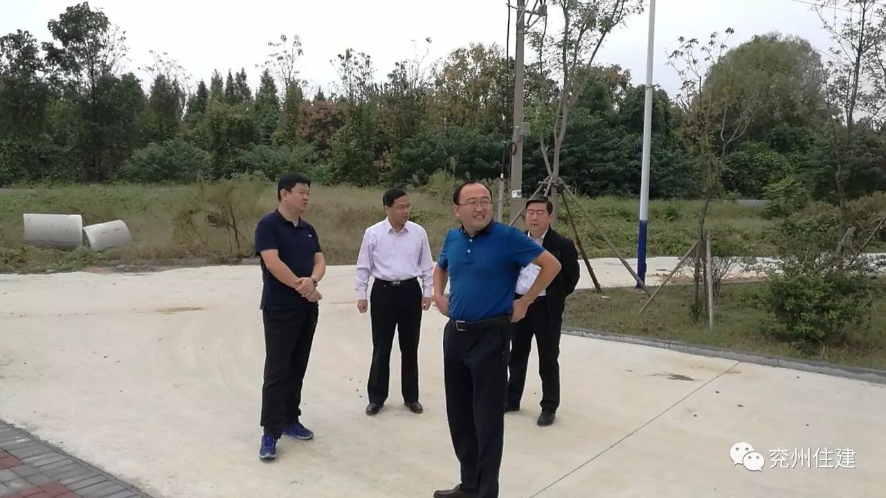 周相华副区长现场调度兖州区重点城建项目