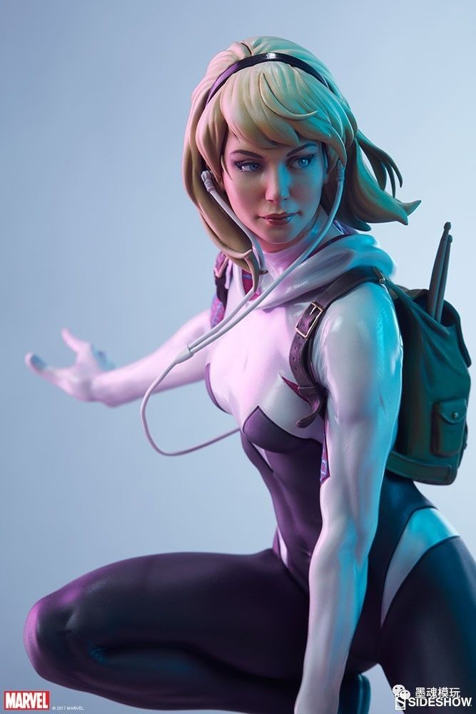 sideshow 新品:16寸 spider-gwen /蜘蛛侠女友/蜘蛛格温 - 格温·斯