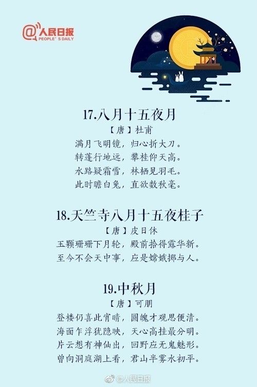 科技  随便找来一个小学生 背出十几甚至几十首带月亮的古诗 都是分