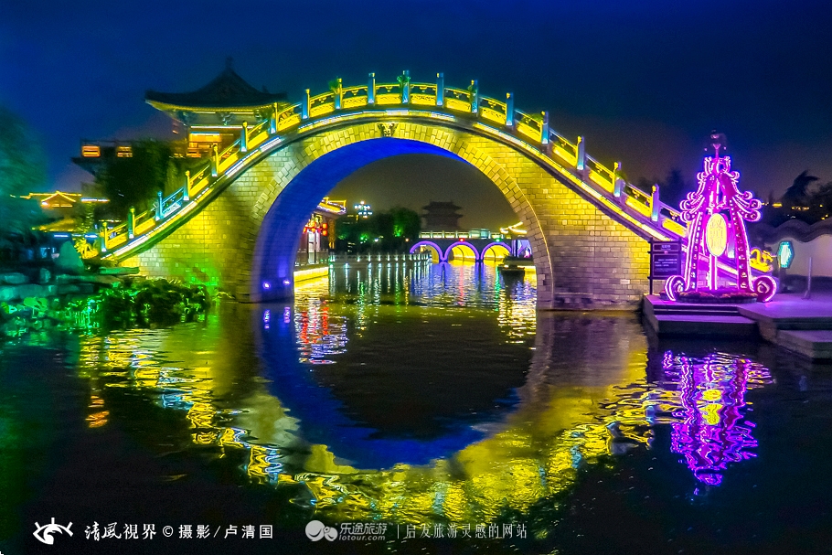 大宋御河 一幅宋风浩荡的流动画卷 流光溢彩 美轮美奂