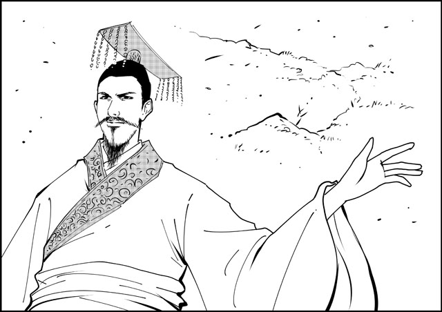 汉光武帝刘秀,河南南阳人,是汉高祖刘邦第九世孙,但其时的朝政是比较
