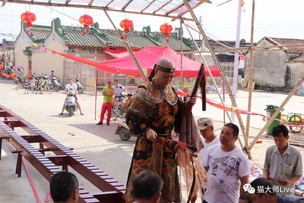 直播预告峡山大宅上家村李老仙师圣诞吉庆建醮爬刀梯巡城福佑万民