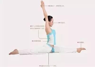 练瑜伽如何正确地劈腿经典教程收藏人人都能学会
