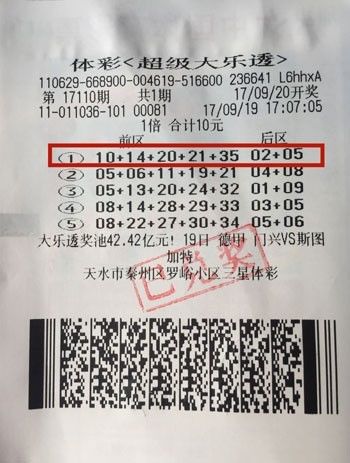 【中奖喜讯】10元投注大乐透 彩友幸运收获1000万!