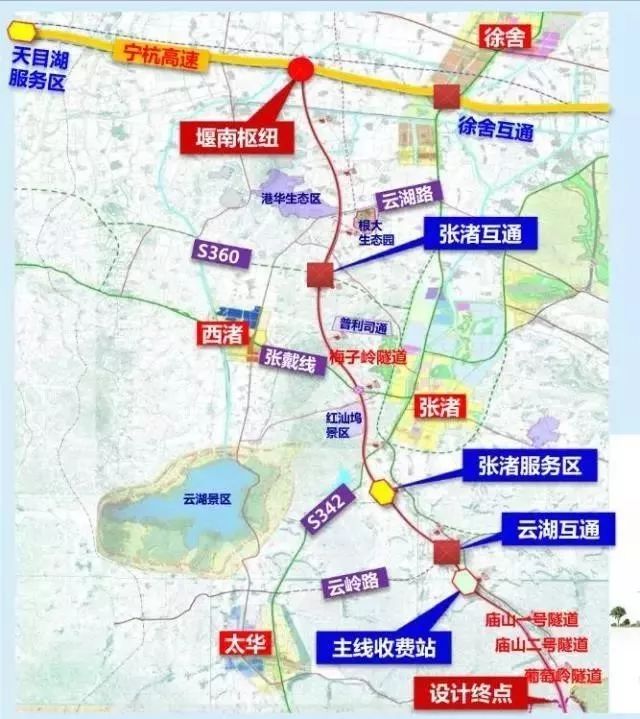 宜长高速公路江苏段开工,今后到宜兴旅游更方便了!