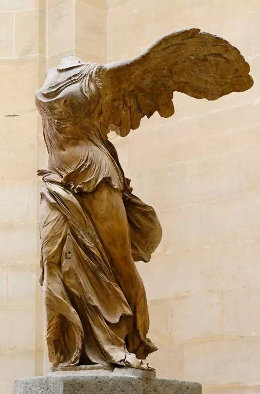 《萨莫特拉斯的胜利女神》(winged victory of samothrace),大约作于