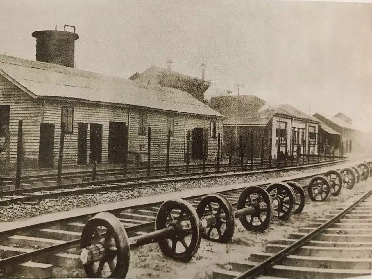 萧山江边车站机厂之一部(20世纪30年代)