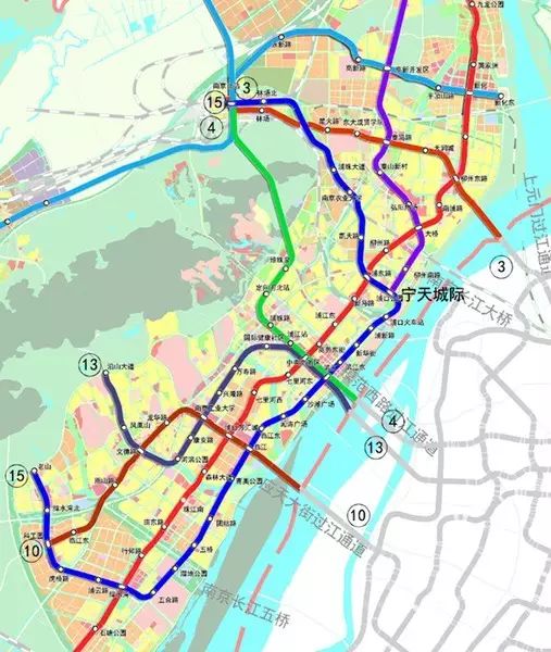 江北新区交通运输规划图