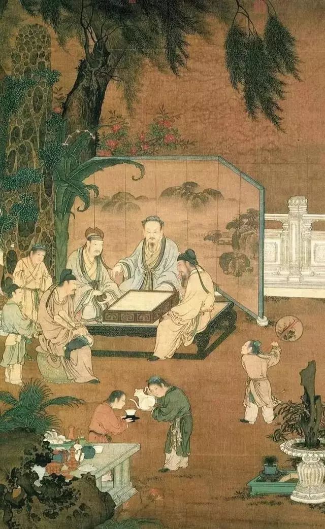 史载宋高宗"陶冶圣性,恬养道真,所乐者,文章,琴,棋,书,画而已.