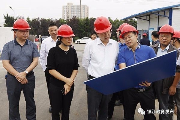 市领导孙晓南调研新建学校