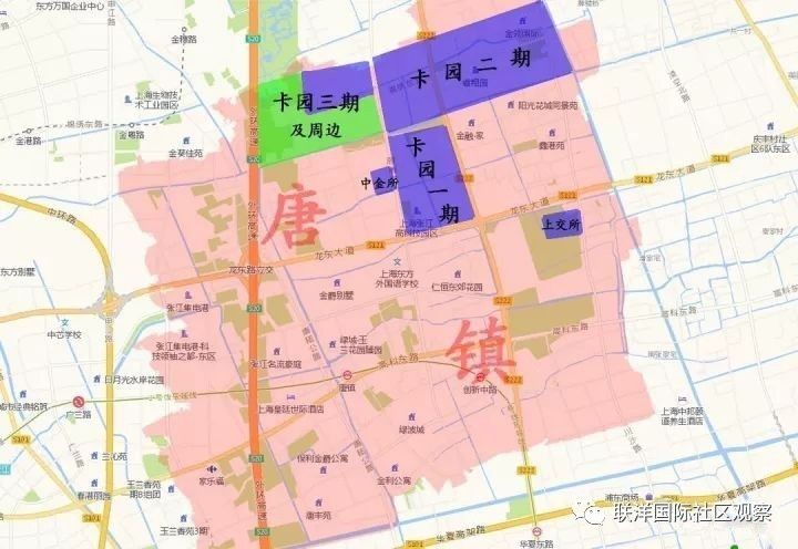 浦东新批土地供应唐镇曹路公布41万方拆迁公告作储备土地