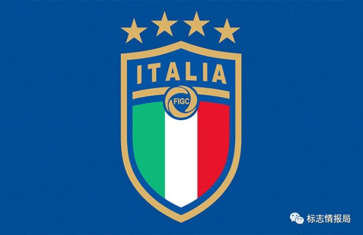 意大利国家足球队发布新队徽 四颗星星更闪耀
