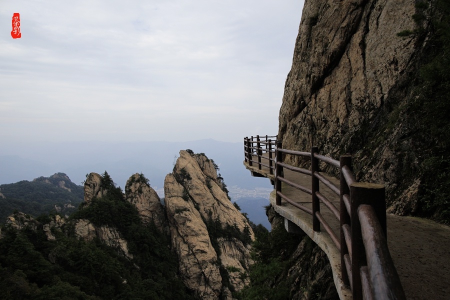 旅游 正文  老君山的山顶面积不大,主要是看十里画廊和走十里画廊.