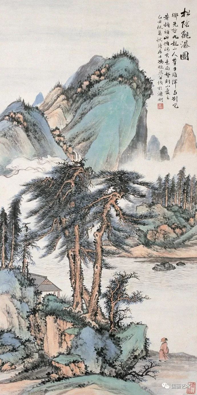 现当代名家冯超然国画作品欣赏