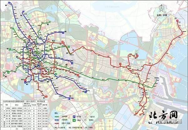 天津地铁z5线规划范围包括武清区区域!难道武清真要通地铁了