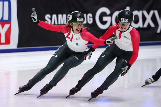 大快人心短道速滑女队迎首枚金牌绝杀韩国队太精彩