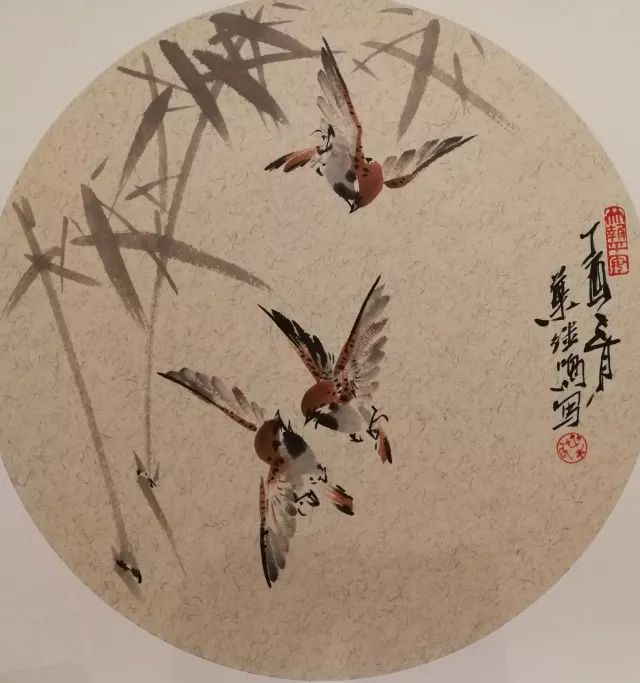 艺术家唤得麻雀入画来花鸟画家叶继鸣