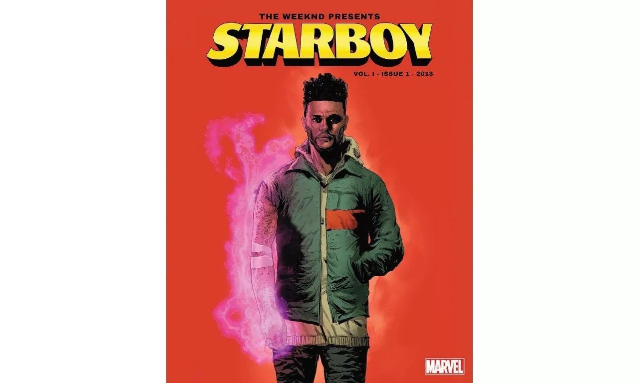 the weeknd 即将携手漫威推出专辑同名漫画《starboy》