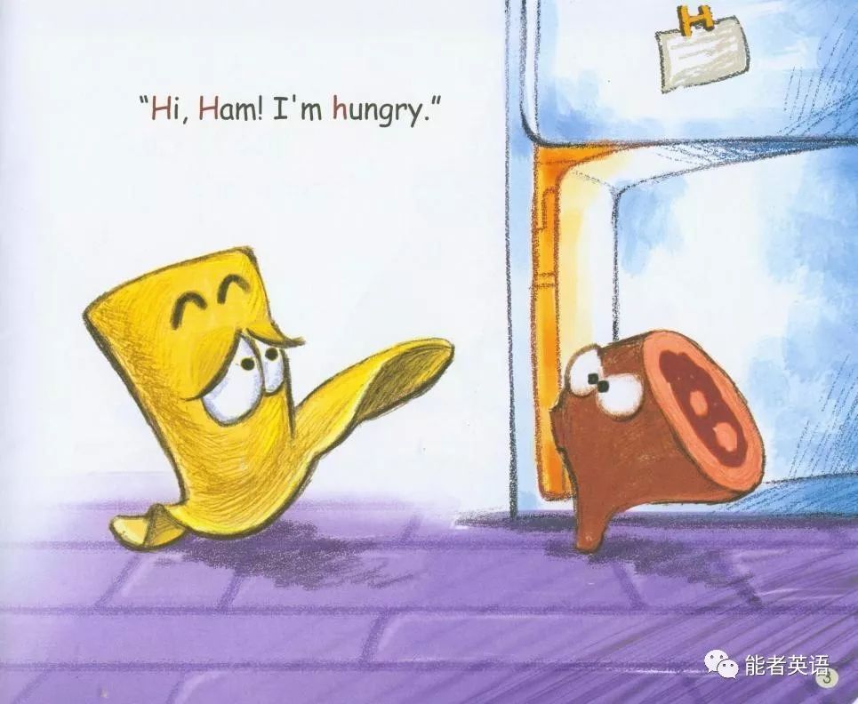 【攀登英语·有趣的字母】h(h)《hungry hat》read with teacher