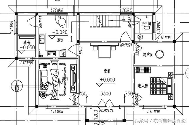 重庆小哥回乡建房,三层带堂屋装修好40多万,最爱一楼的烤火间