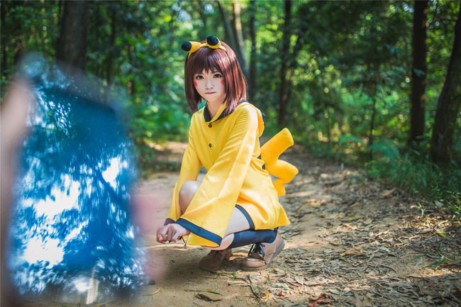 皮卡丘pokemongo宝可梦cosplay