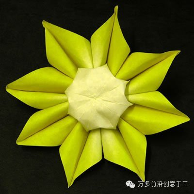 折纸教程教你折太阳花向日葵