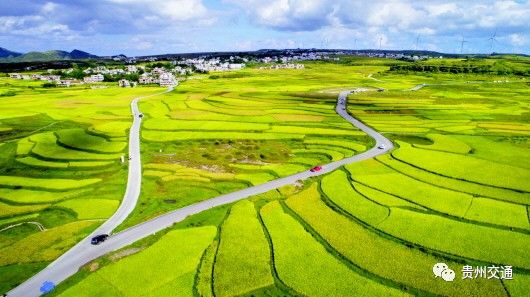 贵阳市花溪区高坡乡通村公路.燕春 摄