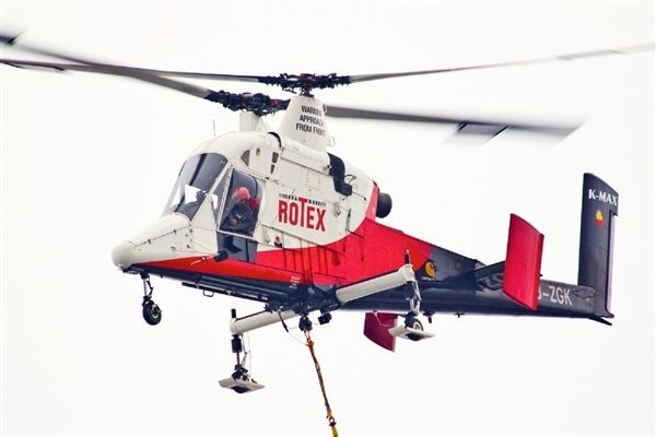 广东聚翔通航引进2架k-max双旋翼直升机 系首次进入中国市场