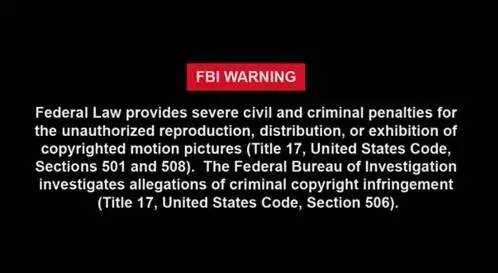 fbi的警告