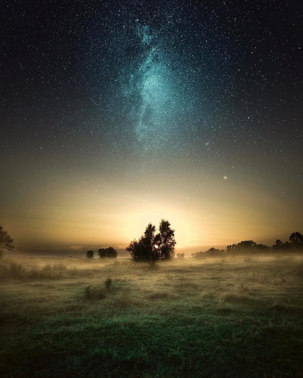 天空夜景摄影照片欣赏