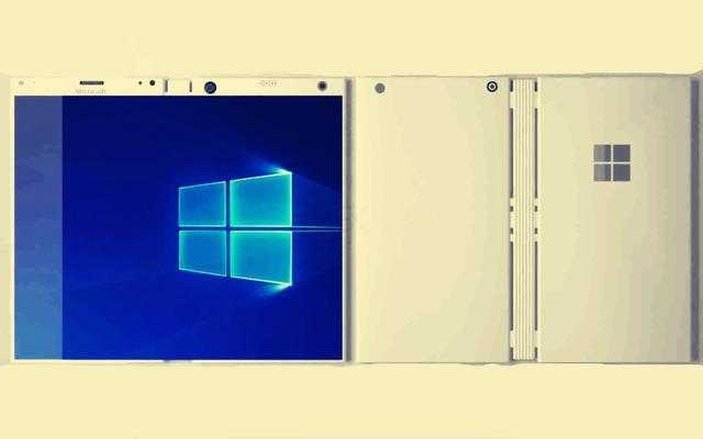 概念微软手机: 双屏幕可折叠+3D按压操控, 性能强悍能否逆袭
