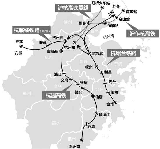 早资讯|11条高铁6大车站 杭州将变身"高铁之城"
