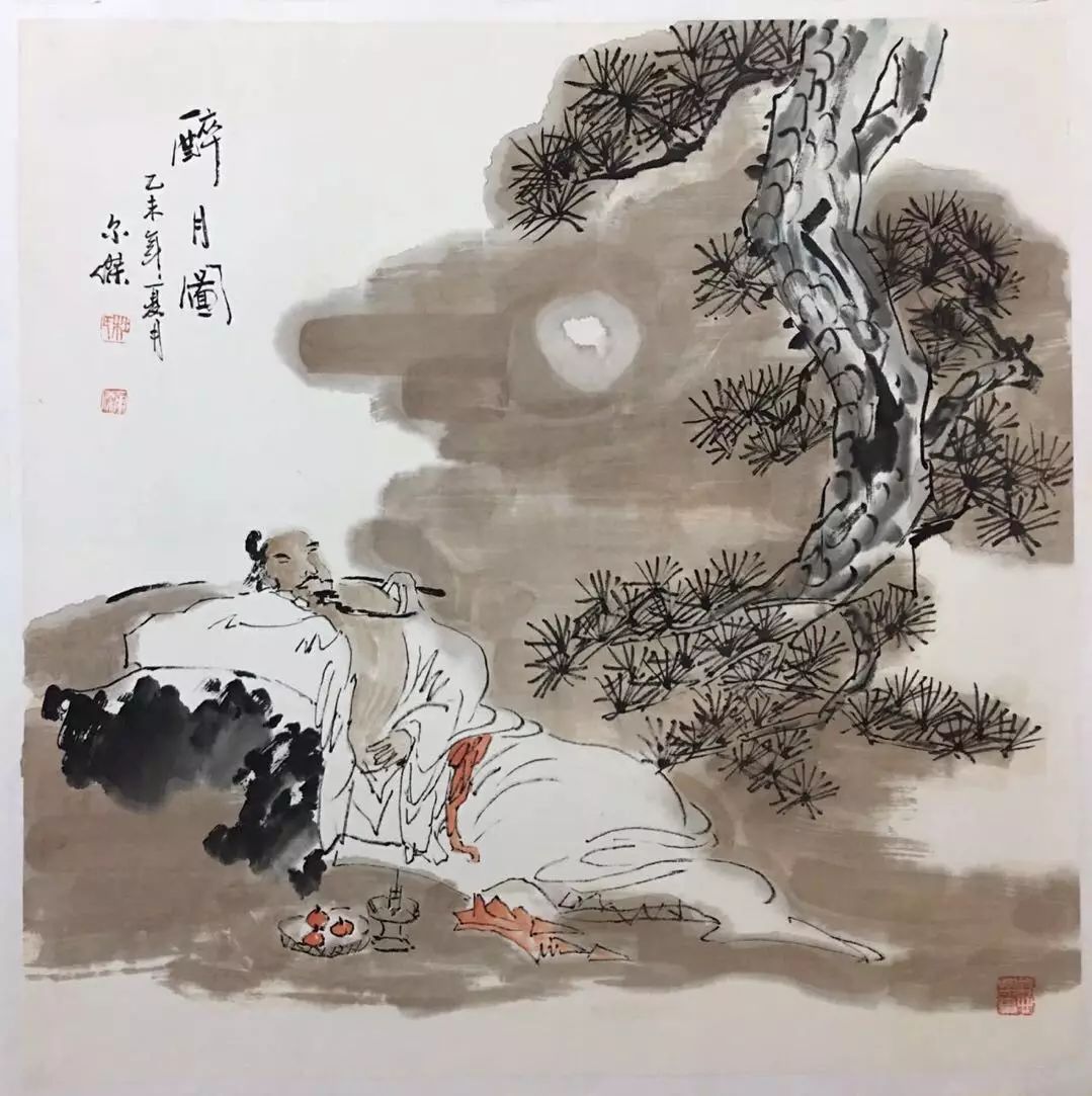 索易书画展四杜尔杰丹青绚彩花鸟画醉美山水纸墨间