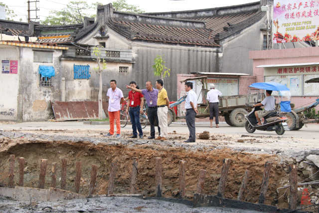 溪尾周村拆建结合造宜居家园