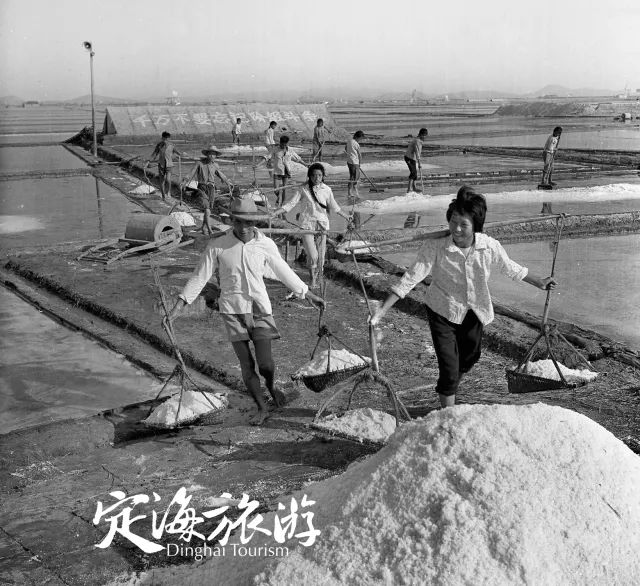 △1975年定海长峙盐场 叶文清摄