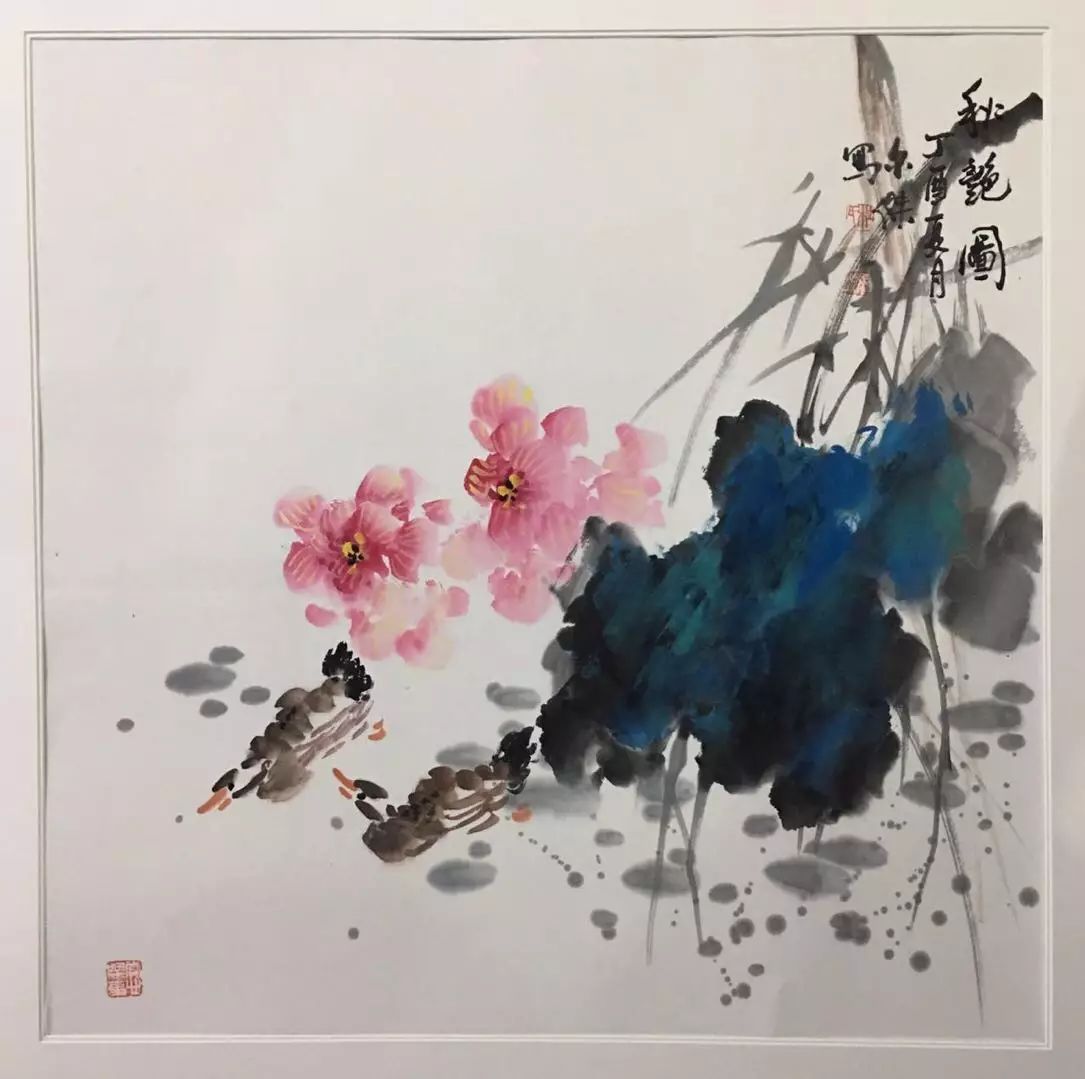 索易书画展四杜尔杰丹青绚彩花鸟画醉美山水纸墨间