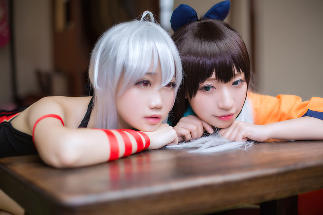 urara迷路帖—可爱的小姐姐,千矢&巽绀百合风cos!