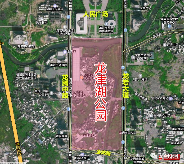 龙津湖公园项目加紧施工建设中~最新进度抢先看!