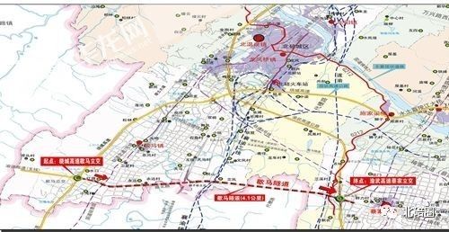 北碚歇马隧道东西干道工程全线开工,歇马到蔡家将仅需