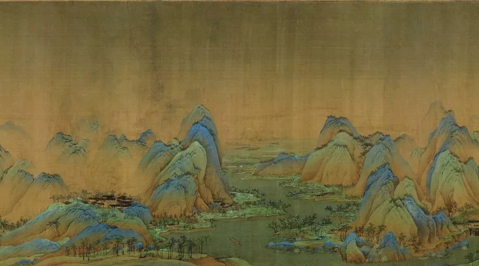 山水画萌芽于魏晋,青绿山水是山水画较早的呈现形态,亦是中国山水画的