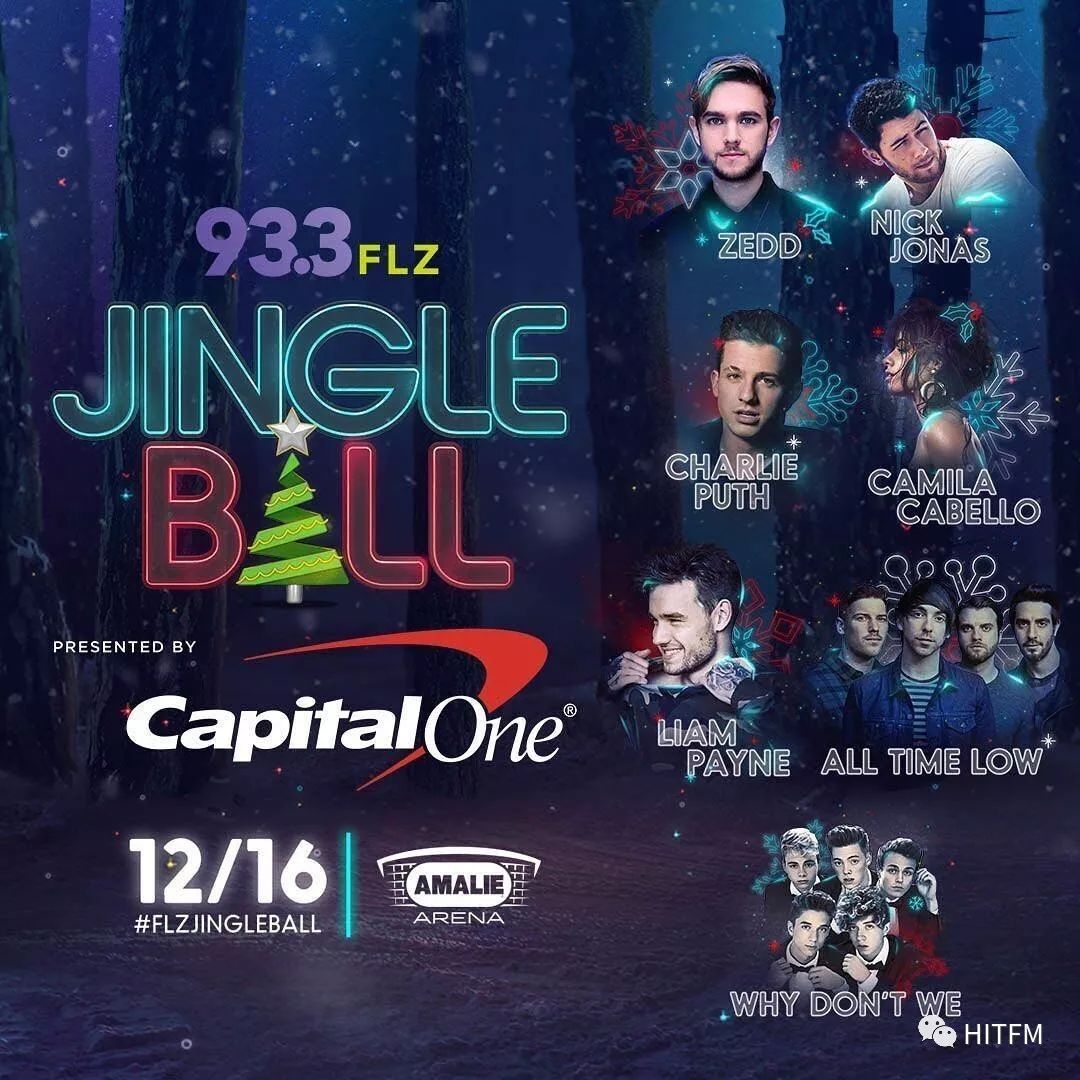 资讯| jingle ball音乐节表演嘉宾阵容出炉!