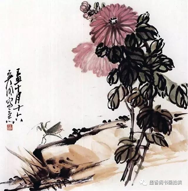 金秋画菊 | 教你画写意菊花