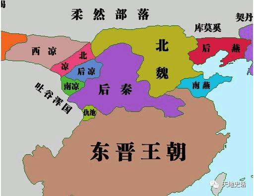 多幅地图展示,从东汉黄巾起义到南北朝,中国最混乱的一段历史图片