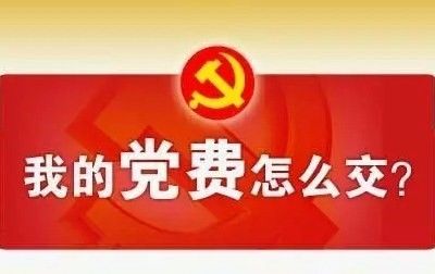 党费:交多少?怎么交?