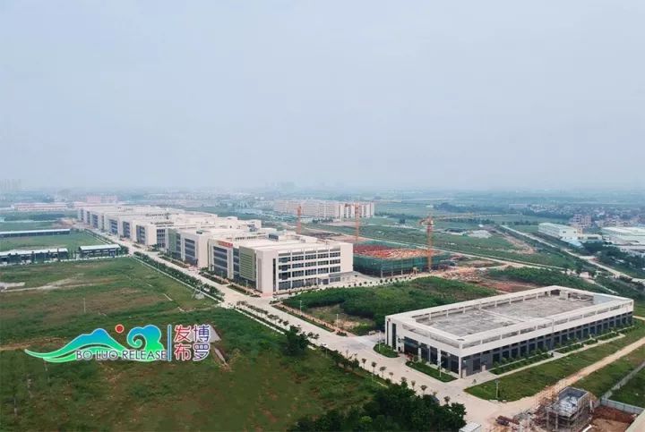 今天上午,落户我县园洲镇的省级重点项目欣旺达惠州新能源产业园举行