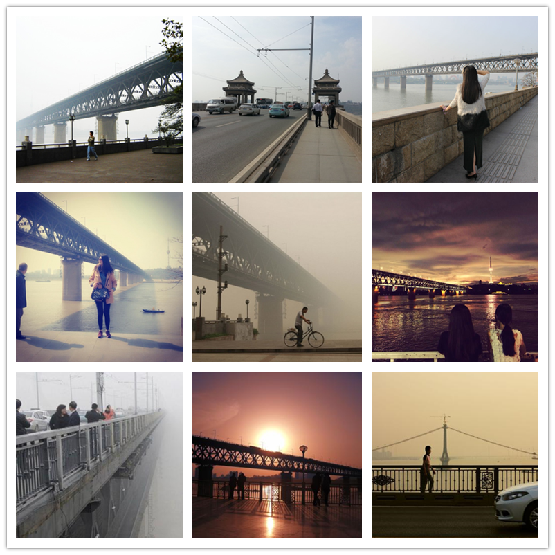 描写长江大桥壮观的句子
